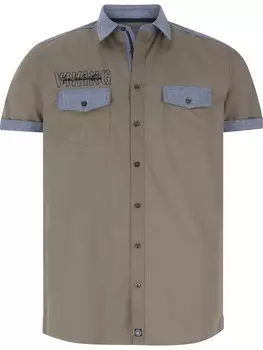 Рубашка Jan Vanderstorm Comfort fit Button Up Herkko, бежевый