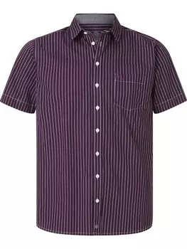 Рубашка Jan Vanderstorm Comfort fit Button Up Perttu, темно-фиолетовый