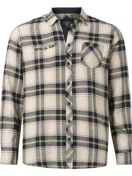 Рубашка Jan Vanderstorm, цвет beige kariert