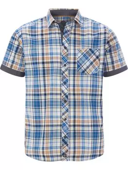 Рубашка Jan Vanderstorm, цвет blau kariert