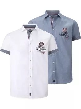 Рубашка Jan Vanderstorm, цвет wei blau