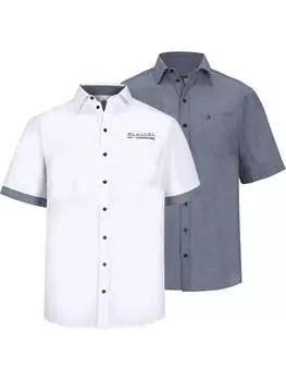 Рубашка Jan Vanderstorm, цвет wei blau