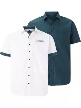 Рубашка Jan Vanderstorm, цвет wei petrol