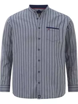 Рубашка Jan Vanderstorm DYGGVE, цвет dunkelblau gestreift