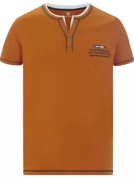 Рубашка Jan Vanderstorm Haftor, оранжевый