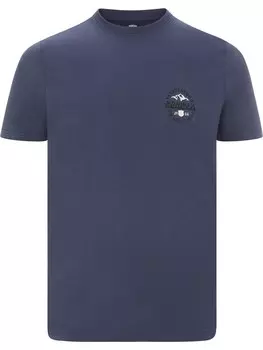 Рубашка Jan Vanderstorm Ingefrerk, темно-синий