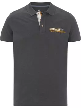 Рубашка Jan Vanderstorm Jakov, темно-серый