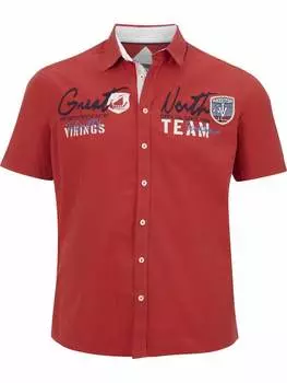 Рубашка Jan Vanderstorm, красный