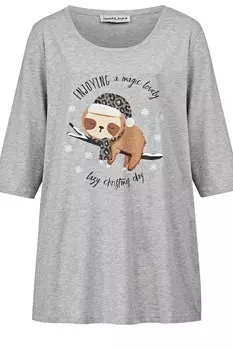 Рубашка Janet & Joyce, светло-серый