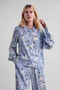 Рубашка Janey с принтом Y A S , белый