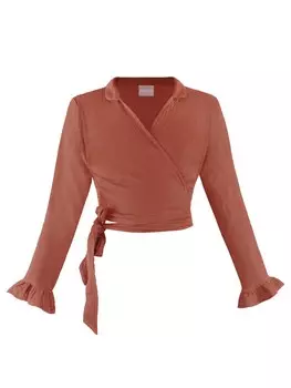 Рубашка Janice Blouse, цвет rusty red