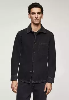 Рубашка Jazz Mango, цвет black denim