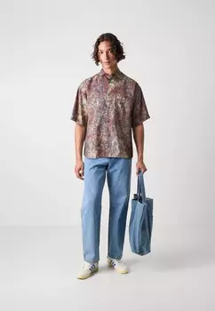 Рубашка JCOLAVA BOXY Jack & Jones, коричневый