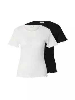 Рубашка JDY JDYSALSA, черный/белый