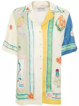 Рубашка Эликсир ALEMAIS, желтый