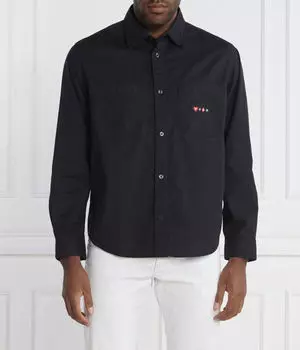 Рубашка Эрато Regular fit Hugo, черный