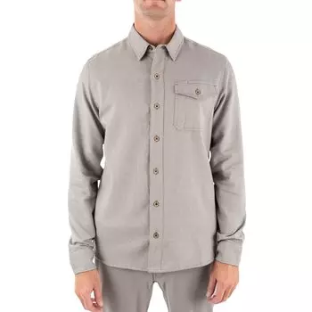 Рубашка Jetty Essex Oyster Twill, цвет Heather Grey