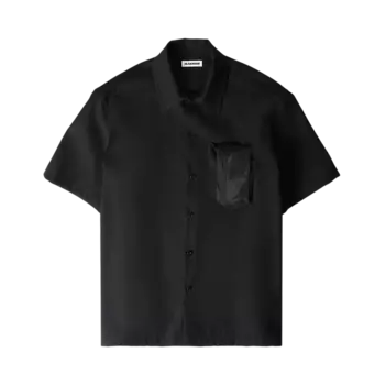 Рубашка Jil Sander Light Wool 'Black', черный