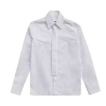 Рубашка Jil Sander Poplin Shirt With Tie 'White', белый