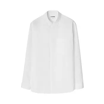 Рубашка Jil Sander Tuesday Shirt 'White', белый