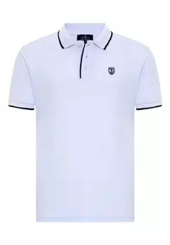 Рубашка Jimmy Sanders, цвет marine blue/Pastel blue