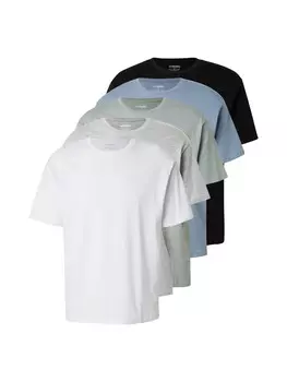 Рубашка JJ Rebel JREB, цвет Light grey/Purple/Black