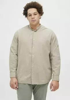 Рубашка JJEBREEZE BAND SHIRT Jack & Jones, бежевый