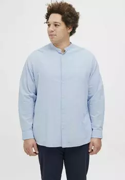Рубашка JJEBREEZE BAND SHIRT Jack & Jones, светло-голубой