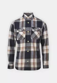Рубашка JJEDARREN OVERSHIRT Jack & Jones, темно-синий