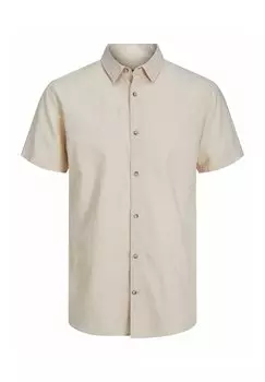 Рубашка Jjesummer Linen Mix Shirt Jack & Jones, абрикос