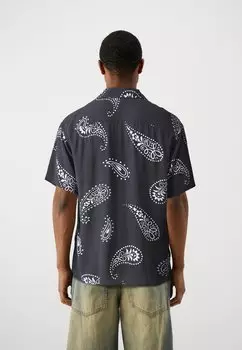 Рубашка Jjjeff Abstract Shirt Jack & Jones, черная