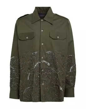 Рубашка John Richmond, зеленый