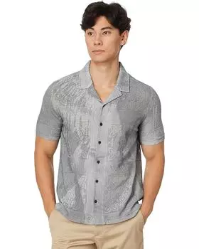Рубашка John Varvatos Arya Shirt K6561F24, цвет Stone Grey