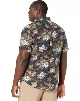 Рубашка Johnny Bigg Big & Tall Maddison Hawaiian Shirt, черный