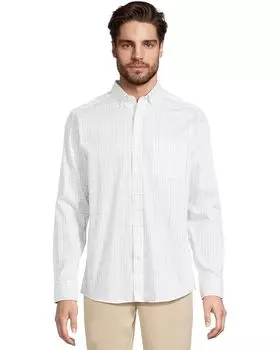 Рубашка Johnston & Murphy Xc4 Windowpane Shirt, цвет White Multi