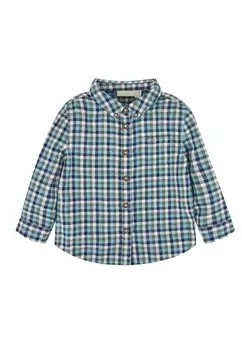 Рубашка JoJo Maman Bb, синий