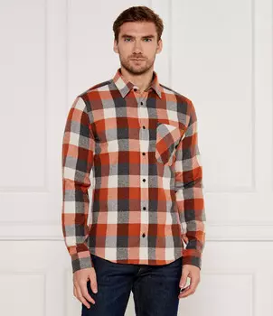 Рубашка Joop! Jeans Hajo Slim Fit, оранжевый