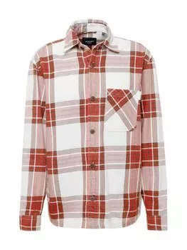 Рубашка JOOP! Jeans Regular fit Button Up Hagon, цвет Orange/Dark orange/White
