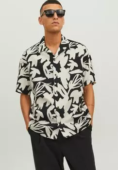 Рубашка JORCABANA AOP SS LN Jack & Jones, вереск черный