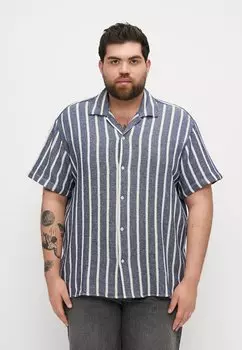 Рубашка JORCOBA STRIPE RESORT SHIRT Jack & Jones, синий