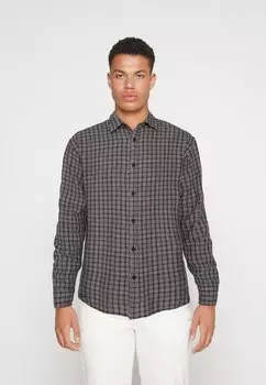 Рубашка Jorgracia Parker Check Ls Sn Jack & Jones, черный