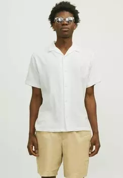Рубашка JORLUKE CRINKLE RESORT SHIRT Jack & Jones, кремовый