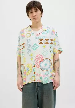 Рубашка JORLUKE GALLERY RESORT SMU Jack & Jones, кремовый