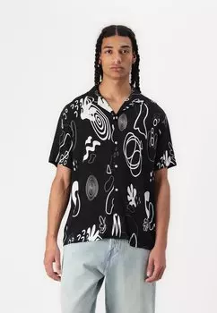 Рубашка JORLUKE GALLERY RESORT SMU Jack & Jones, черный