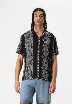 Рубашка JORLUKE GALLERY RESORT SMU Jack & Jones, черный