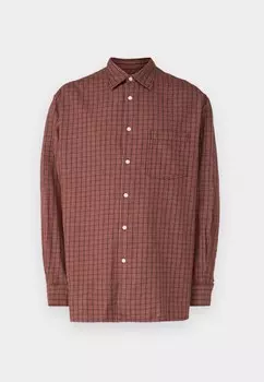 Рубашка JORROBB CHECK Jack & Jones, коричневый