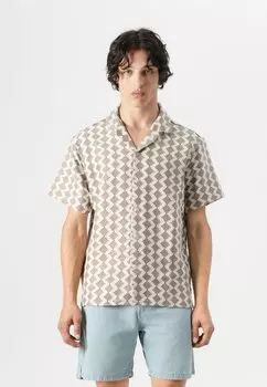 Рубашка JORSUMMER LUKE RESORT SHIRT Jack & Jones, светло-коричневый