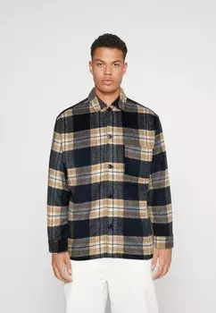 Рубашка JORZAC CHECK OVER LS NOOS Jack & Jones, космическое пространство