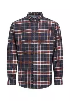 Рубашка Joshua Buffalo рубашка с длинными рукавами Jack & Jones, оранжевый
