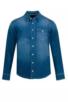 Рубашка JP1880, цвет blue denim